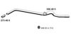 MERCE 1694904821 Exhaust Pipe
